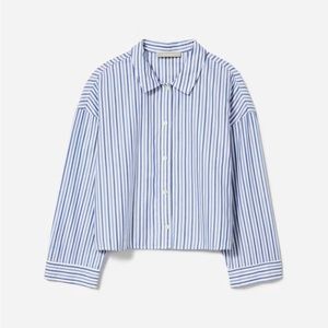 Everlane The Woven long sleeve button down top